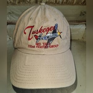 Men's Tuskegee Redtails 332nd Fighter Group baseball cap OS Pre-owned